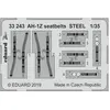 Image de Eduard AH-1Z seatbelts STEEL pour Academy