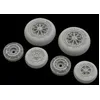 Image de F-104 Wheels Late For Kinetic - 1:48e - Eduard Accessories