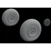Image de He 111 Wheels Late For Icm - 1:48e - Eduard Accessories