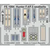 Image de Eduard Hunter F.4/F.5 seatbelts STEEL pour Airfix