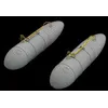Image de P-51d 108gal Drop Tanks For Eduard - 1:48e - Eduard Accessories