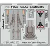 Image de Eduard Su-57 seatbelts STEEL 1/48 for ZVEZDA