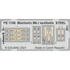 Image de Eduard Blenheim Mk.I seatbelts STEEL 1/48 for AIRFIX