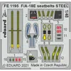 Image de Eduard F/A-18E seatbelts STEEL 1/48 for MENG