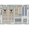 Image de Eduard IA-58A Pucara seatbelts STEEL 1/48 for KINETIC