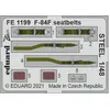 Image de Eduard F-84F seatbelts STEEL 1/48 for KINETIC