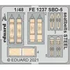 Image de Eduard SBD-5 seatbelts STEEL, pour REVELL