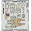 Image de Eduard F-104A/C seatbelts STEEL 1/48