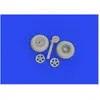 Image de Eduard Spitfire Mk.Ia wheels 1/32 KOTARE