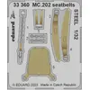 Image de Eduard MC.202 seatbelts STEEL 1/32 ITALERI