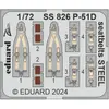 Image de Eduard P-51D seatbelts STEEL
