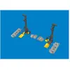 Image de Eduard P-40N undercarriage legs PRINT 1/48 for