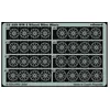 Image de Wwi Wheel Wire Discs - 1:72e - Eduard Accessories