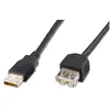 Image de PremiumCord Câble USB 2.0 A-A 0,2m (20cm), Rallonge (M/F) (0.20 m, USB 2.0), Câble USB