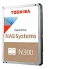 Image de Toshiba N300 NAS - Disque dur - 20 To - interne - 3.5" - SATA 6Gb/s - 7200 tours/min - mémoire tampon : 512 Mo