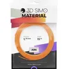 Image de 3D Simo 3Dsimo-ABS-2 Pack de filaments ABS 1.75 mm 120 g orange, noir, blanc