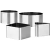 Image de Tescoma Plat à four GrandCHEF, 4 pcs, Accessoires de cuisine malins, Gris, Argent