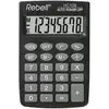 Image de Rebell, Calculatrice, Calculatrice de poche HC 108, noire (Fonctionnement sur piles)