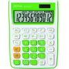 Image de Rebell, Calculatrice, RE-SDC912GR Calculatrice de bureau SDC912, calculatrice de bureau à 12 chiffres pour le bureau et (Fonctionnement sur piles, Panneau solaire)