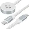 Image de Câble Chargeur Magnétique Watch + USB-C Connecteur USB-C Swissten Blanc
