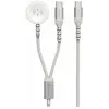 Image de Swissten Chargeur sans fil 2In1 pour Apple Watch et USB-C, USB-C 1.2 M blanc, Montre connectée : accessoires, Blanc