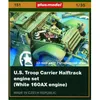 Image de U.s. Truppen Halbkettenfahrzeug Engine Set (white 160ax Engine)- 1:35e - Plus Model