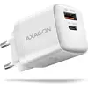 Image de Axagon ACU-PQ30W (30 W, 2 ports), Chargeur USB, Blanc