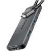 Image de Axagon HMC-5H8K 2x USB-A, 1x USB-C, 8K HDMI, hub USB 3.2 Gen 1, PD 100W, 15cm USB-C cable (USB-C, 5 ports), Station d'accueil + hub USB, Gris