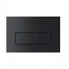 Image de Bouton Pousseur pour WC Alcadrain/Alcaplast / Delfin M578 Noir-Mat Mince