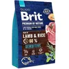 Image de Aliment pour animaux - BRIT - Premium naturellement Sensible - Agneau & Riz - 3 kg - Chien Adulte