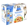 Image de 12x85g Brit Care Cat, filets en gelée, nourriture humide pour chats