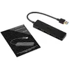 Image de i-tec U3HUB404 (USB-A, 4 ports), Station d’accueil + hub USB, Noir