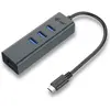 Image de i-tec Port du HUB 3 en métal (USB-C, 4 ports), Station d’accueil + hub USB, Gris