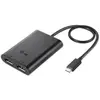 Image de i-tec USB C vers (DP, 7 cm), Adaptateur données + vidéo, Noir