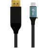 Image de i-tec USB Typ C   DisplayPort (Thunderbolt 3), Adaptateur données + vidéo, Noir