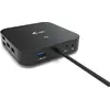 Image de i-tec Dual DP USB-C Power Delivery 4k Dock (USB-C, 3 ports), Station d’accueil + hub USB, Noir