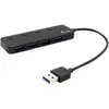 Image de i-tec Hub métallique 4 ports (USB-A, 4 ports), Station d’accueil + hub USB, Noir