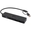 Image de i-tec Hub métallique USB-C (USB-C, 4 ports), Station d’accueil + hub USB, Noir