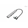 Image de I-tec Hub Metal Mini 4 1usbc + 3usb2.0