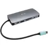 Image de i-tec Nano Dock (USB-C, 10 ports), Station d’accueil + hub USB, Gris