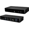 Image de i-tec USB-C/A Intelligent Dual DS+PD100W, universel (USB-A, USB-C, 13 ports), Station d'accueil + hub USB, Noir