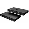 Image de i-tec Kvm HDMI Dock For 2 Hosts (USB-C), Station d’accueil + hub USB, Noir