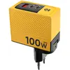 Image de Tactical Nett Warrior GaN Alimentation Chargeur 100W - Jaune (100 W), Chargeur USB, Multicolore, Jaune