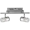 Image de Réglette LED 2x5W Assos-3 argenté
