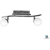 Image de Réglette LED 2x4W Patara-3 argenté