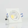 Image de Spot LED downlight carré blanc 5W (Eq. 50W) Dim 90x90mm blanc