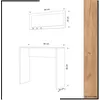 Image de Homitis, Commode + buffet, Bailey (80 x 30 x 82 cm)