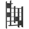 Image de Étagère bibliothèque anthracite Kikra 122 cm
