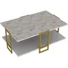 Image de Hanah Home, Table basse, Cecilia (91.50 x 61.50 x 36.50 cm)
