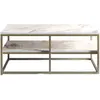 Image de Kalune Design, Table basse, Morgane (110.40 x 52 x 47 cm)